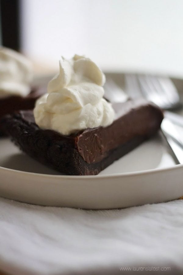 Ultimate Double Chocolate Pie Recipe Video Lauren S Latest