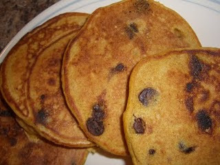 Chocolate Chip Pancakes - Two Peas & Their Pod