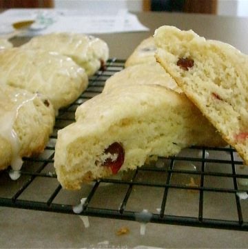 Lemon Cranberry Scones Lauren S Latest   Lemon Cranberry Scones 360x361 