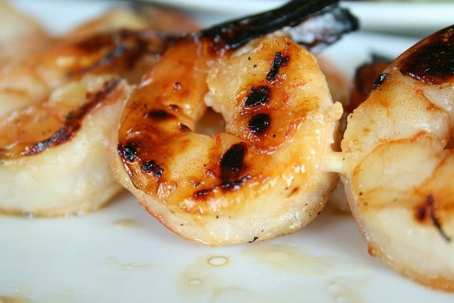 Honey Garlic Grilled Shrimp
