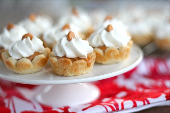 Mini Butterscotch Cream Pies