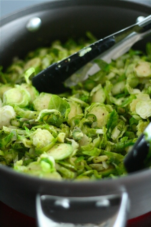 cooking brussel sprouts, asparagus and onions