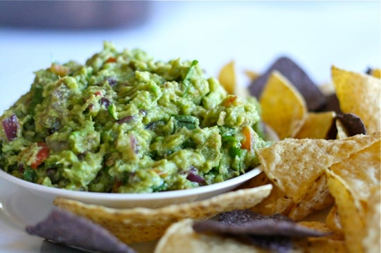 Grilled guacamole