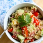 Cold Quinoa & Veggie Salad