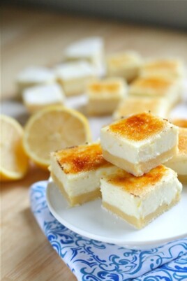 Lemon Creme Brulee Bars - Lauren's Latest