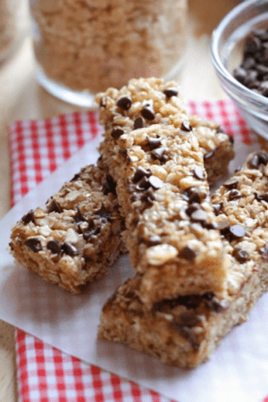 homemade granola bars