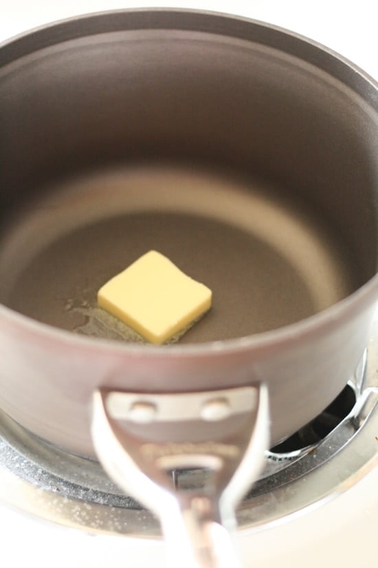 Butter in a pot