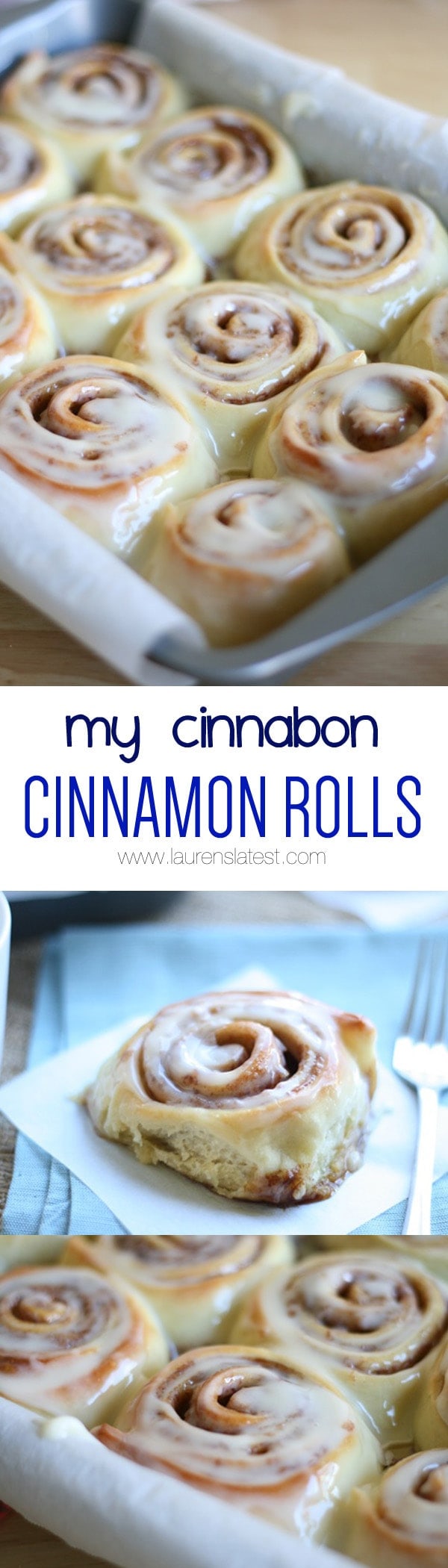 My Cinnabon Cinnamon Rolls | Lauren's Latest