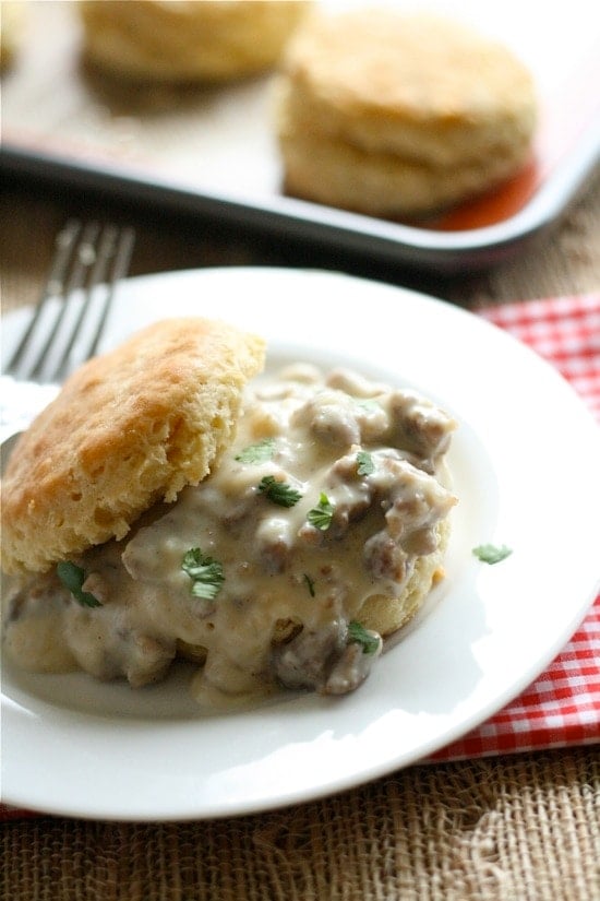 Southern Biscuits and Gravy