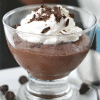 dark chocolate pudding