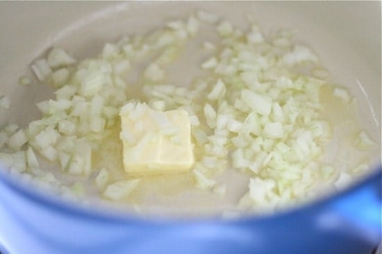 Butter and onions