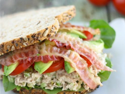 Tuna Club Sandwich - Lauren's Latest