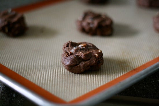 Chewy Double Chocolate Oreo Chunk Cookie Dough