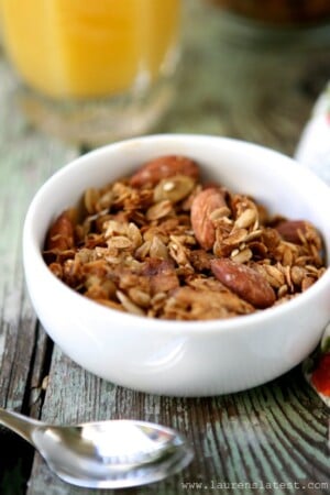 Pumpkin Seed Granola - Lauren's Latest