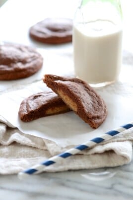 Reese's Peanut Butter Cup Filled Chocolate Pudding Cookies