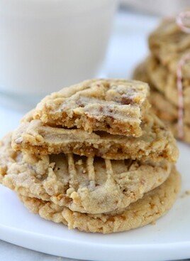 peanut butter toffee cookies