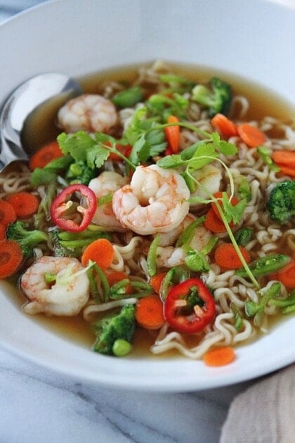 Shrimp Ramen - Lauren's Latest