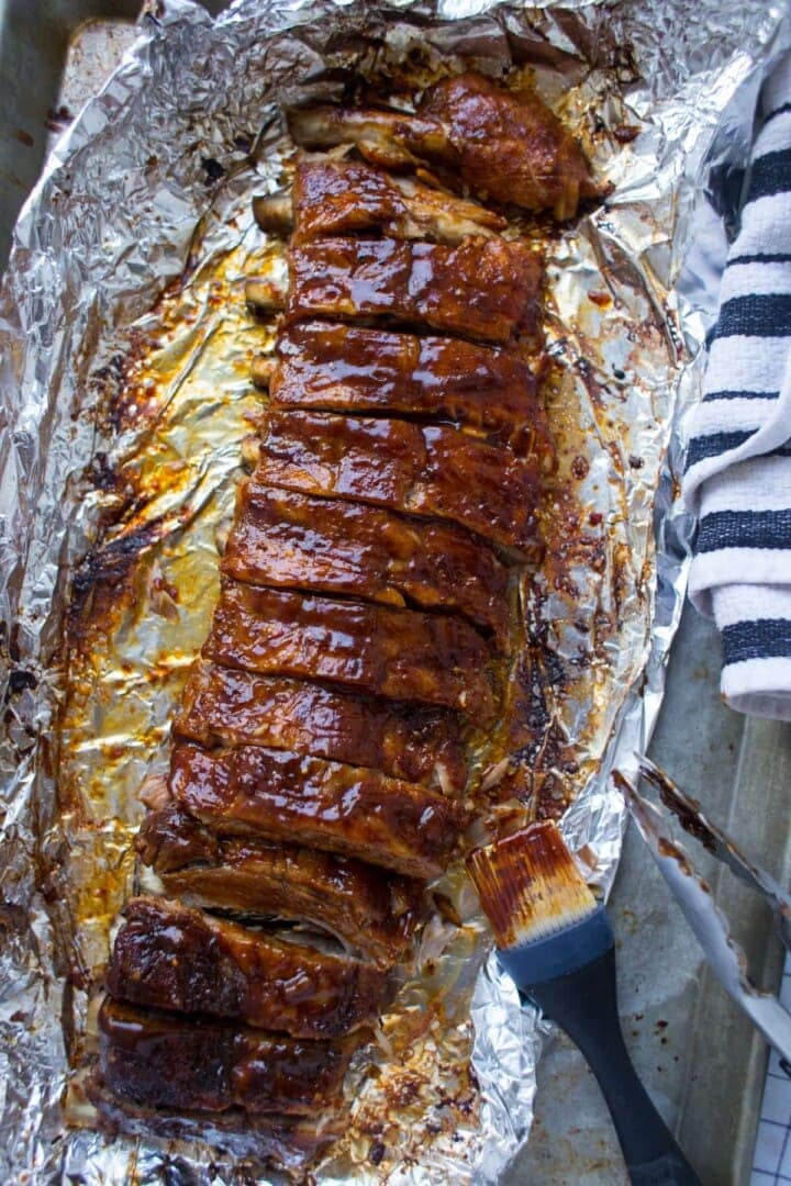 Easy Oven Baked Ribs 3 ingredients! - Lauren's Latest