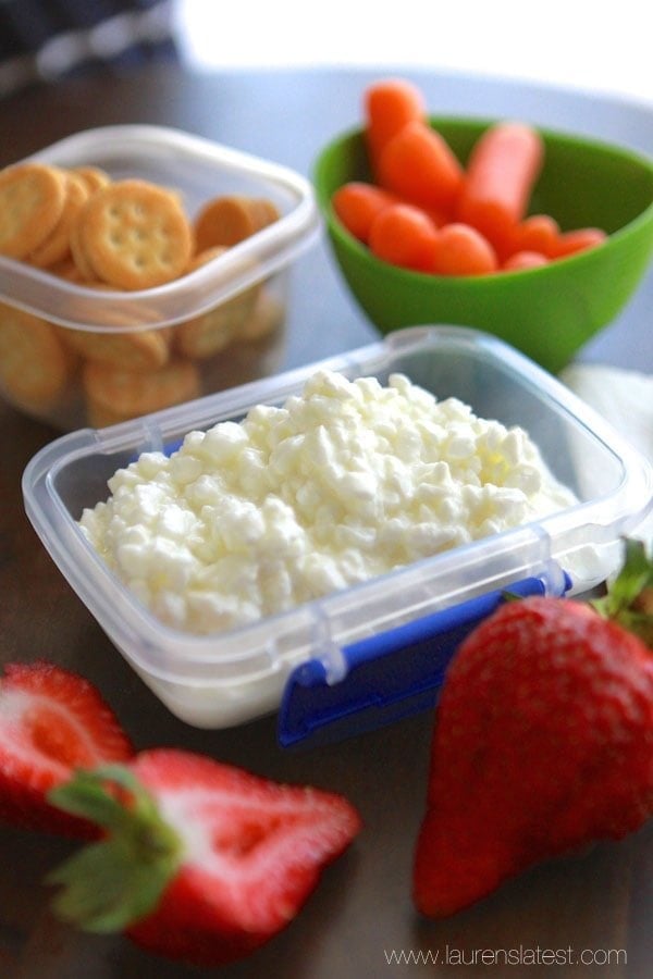 Cottage Cheese and Fruit