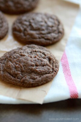 cocoa mocha cookies