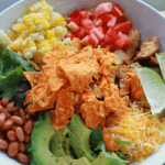 dorito taco salad in a bowl