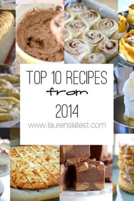 Top 10 recipes from 2014.