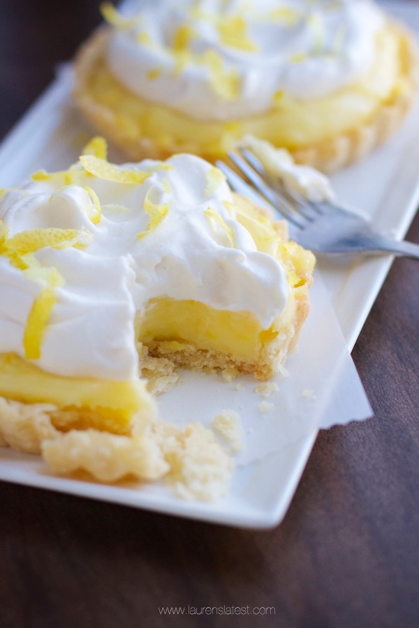 Lemon Sour Cream Tarts