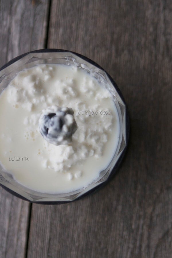 Cottage cheese and Cream