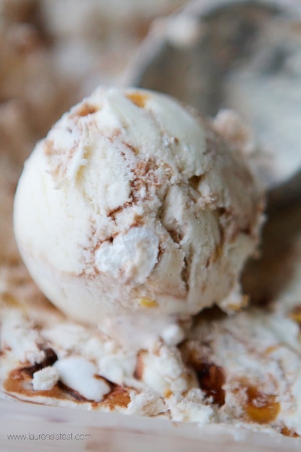 No-Churn Rocky Road Ice Cream | Lauren's Latest