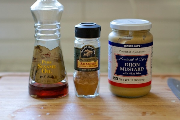 Other glaze ingredients on a counter