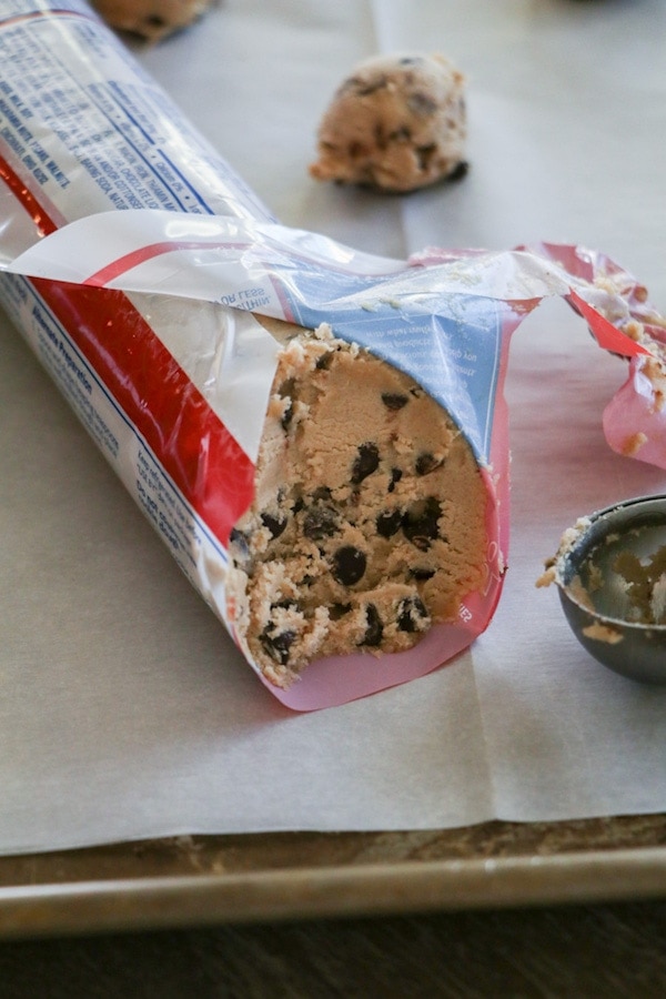 Cookie Dough from a tube
