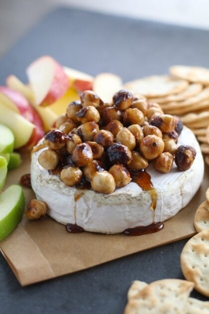 Baked Brie Recipe with Brown Sugar Hazelnuts - Lauren's Latest