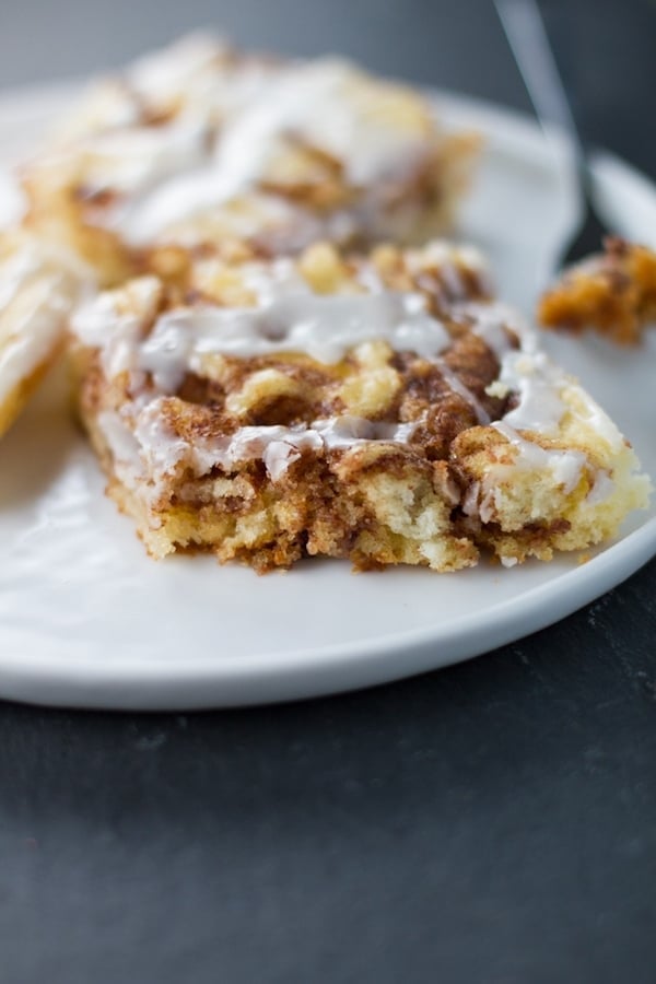 Cinnamon Roll Sheet Cake | Lauren's Latest