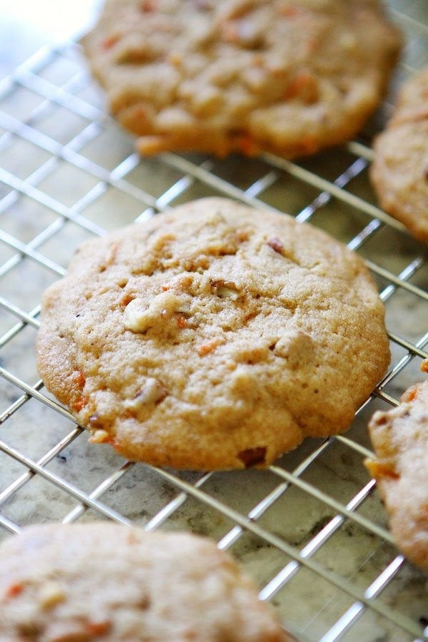 Carrot Cake Cookie without frosting