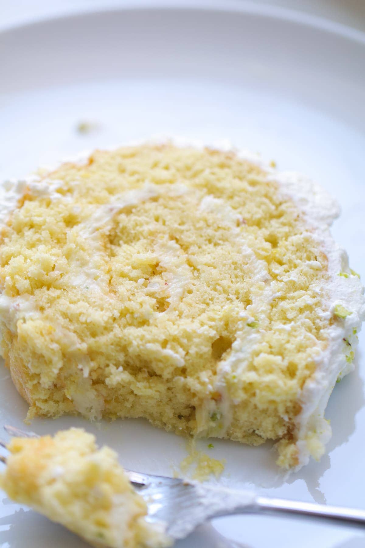 Lemon Swiss Roll Cake