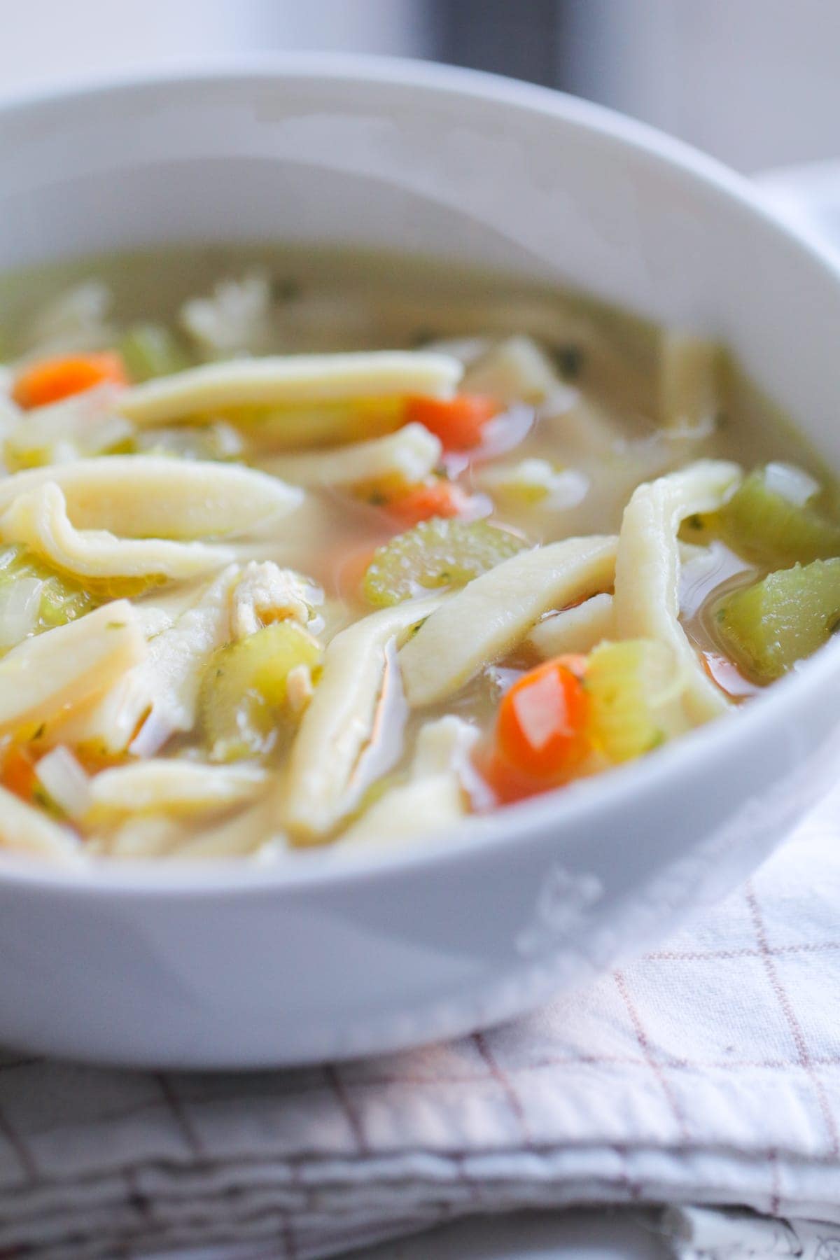 Chicken Noodle Soup with Homemade Noodles 7