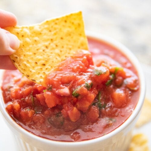 Fresh Blender Salsa  So Happy You Liked It