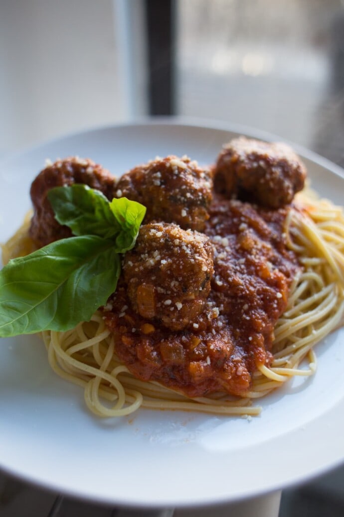 Classic Spaghetti and Meatballs Recipe - Lauren's Latest