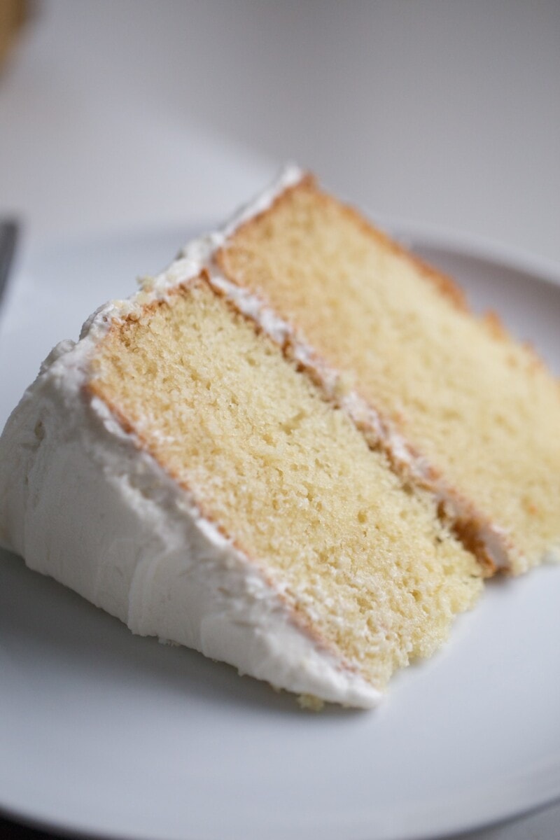 Homemade Vanilla Cake Recipe - Lauren's Latest