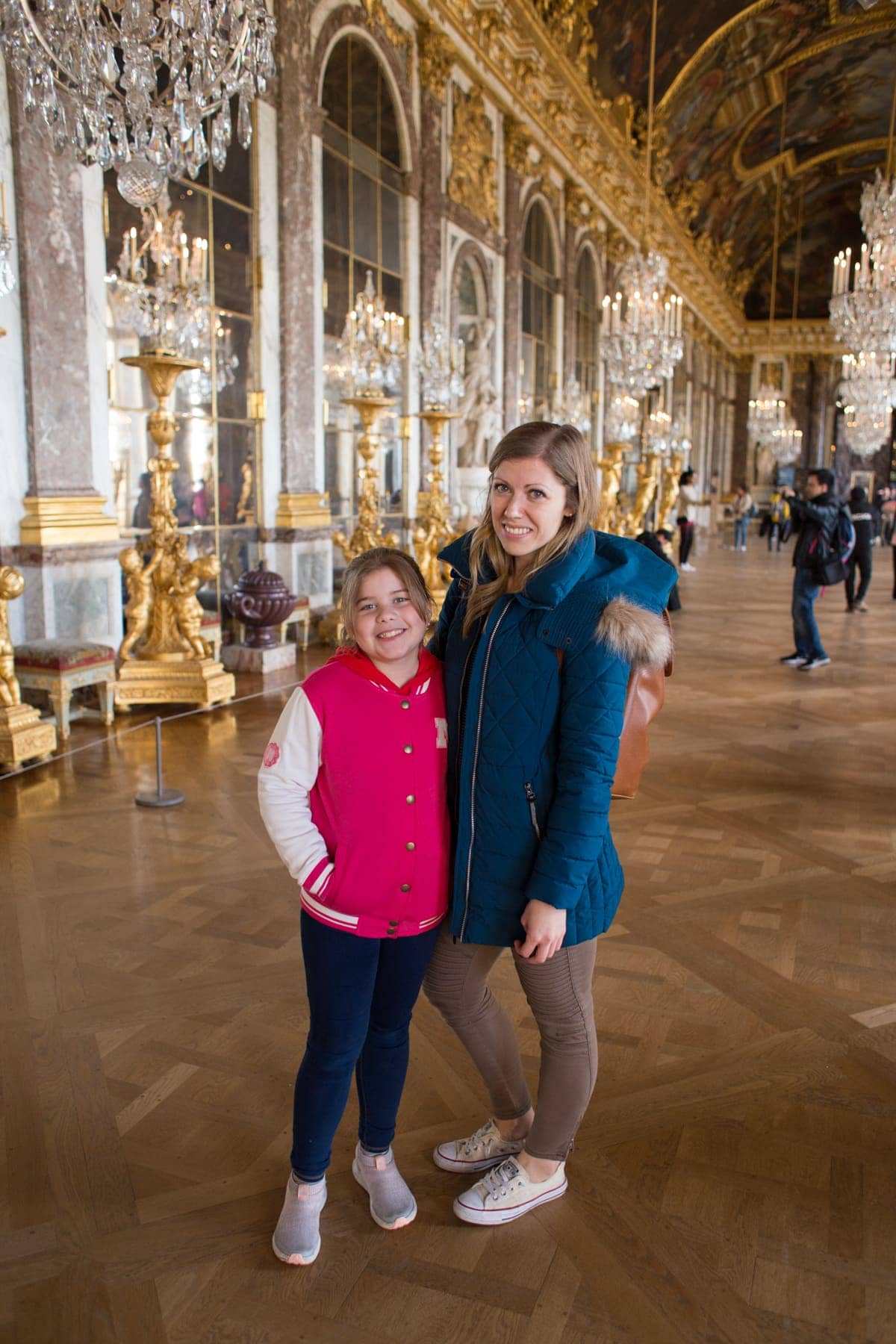 Lauren and Brooke in the palace