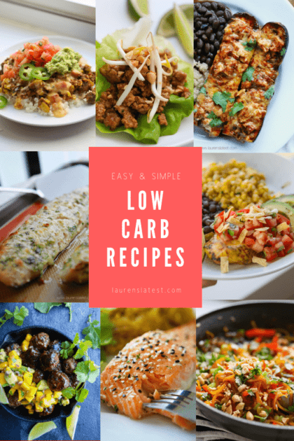 Low Carb Recipes - Lauren's Latest
