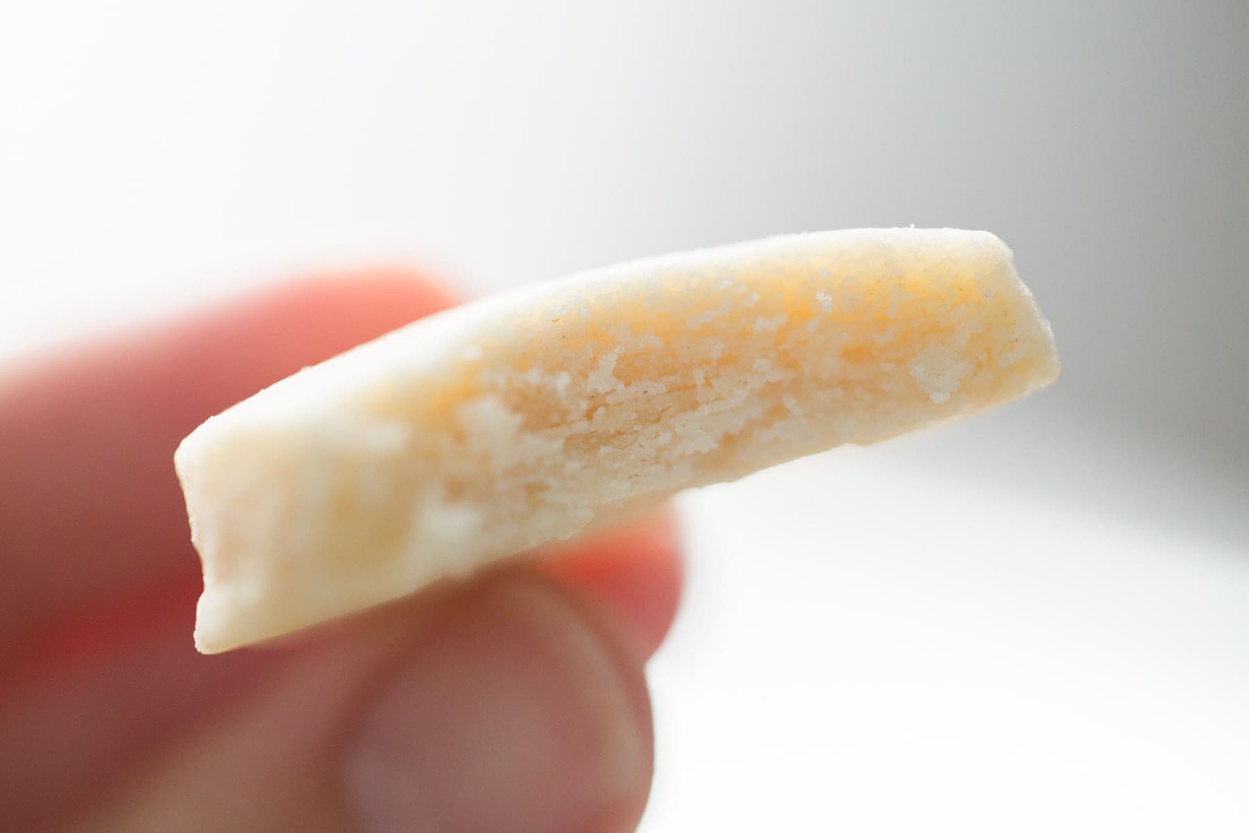 side profile of a cookie