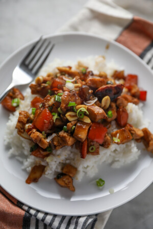 Kung Pao Chicken (Family Favorite!) - Lauren's Latest