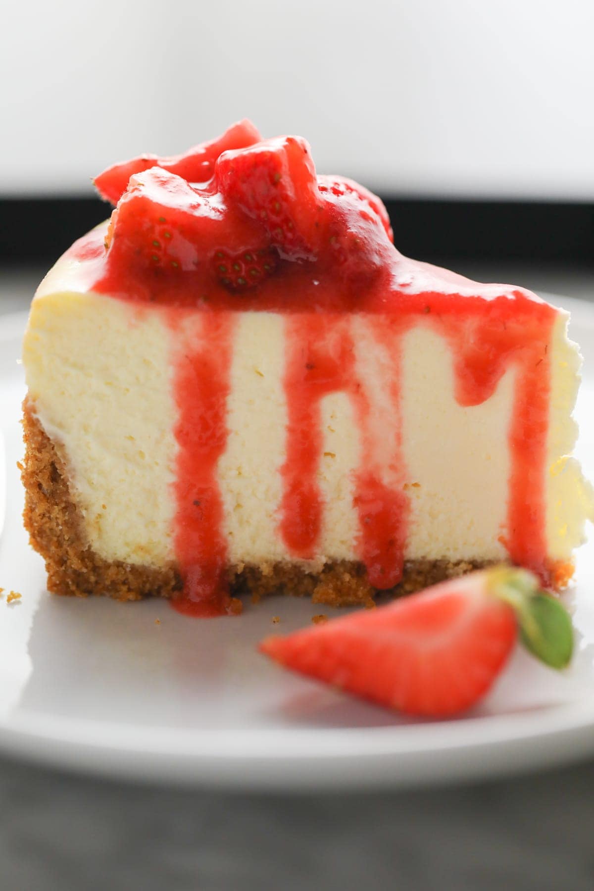 Strawberry Cheesecake slice