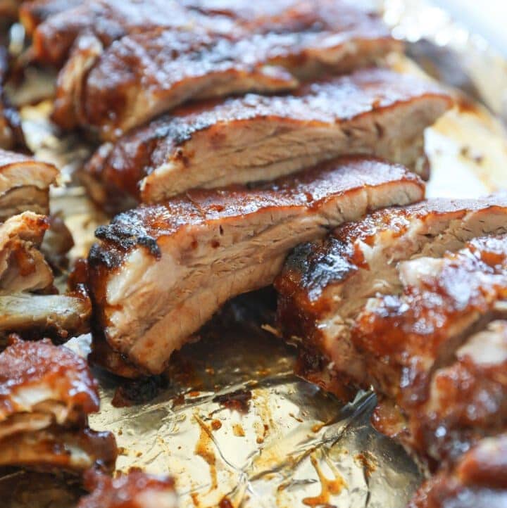 Pot Cooked Ribbs How to Cook Ribs in the Crockpot Recipe - Easy Method - Lauren's Latest