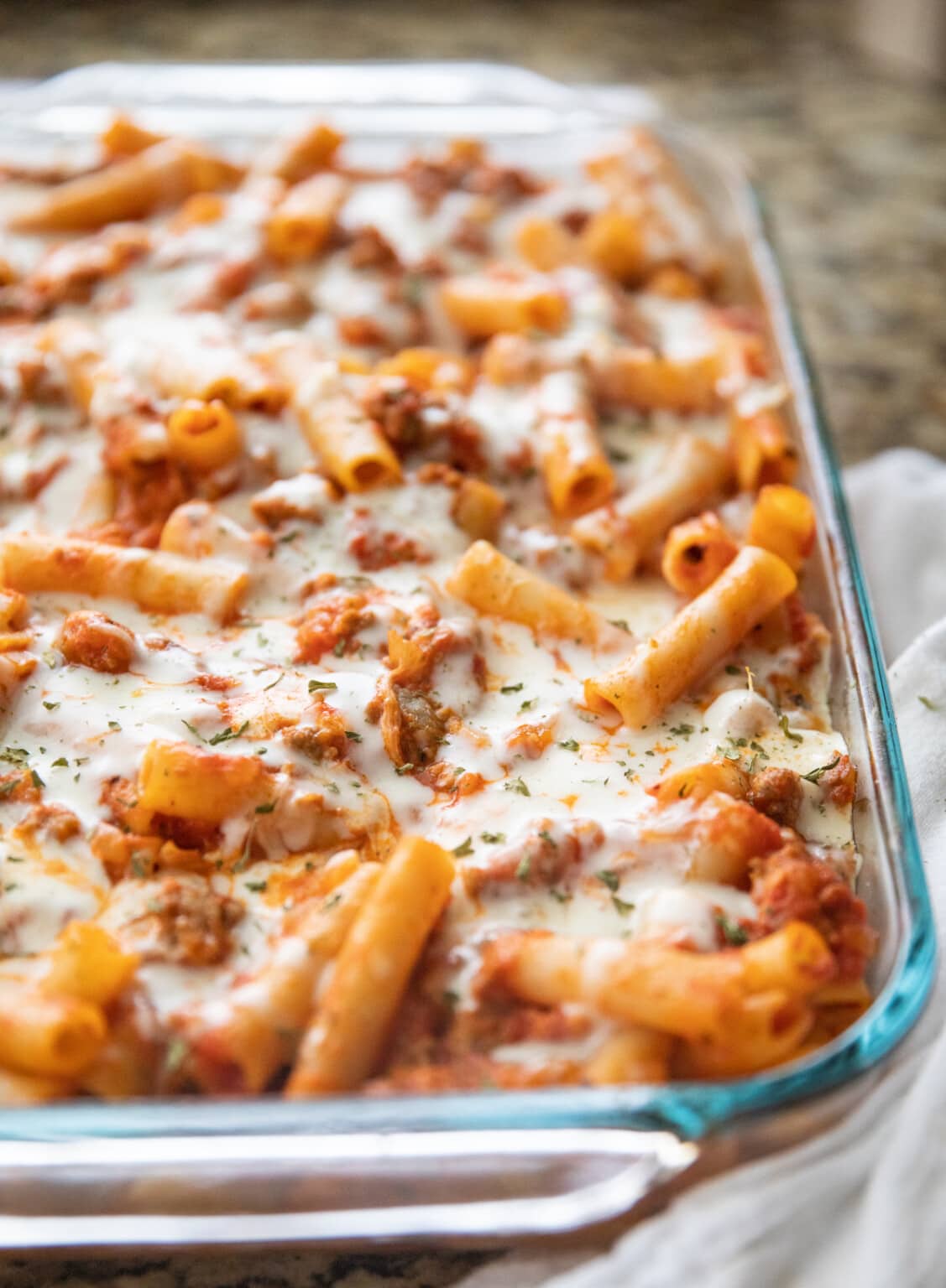 How to make: Baked provencal ziti provolone