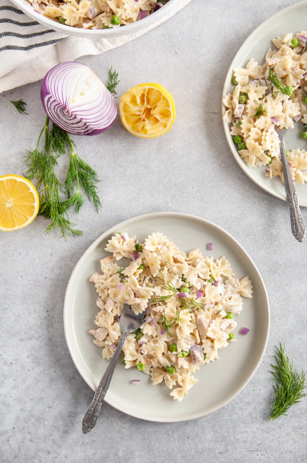 Classic Tuna Pasta Salad (Ready in 15 Minutes!) - Lauren's Latest