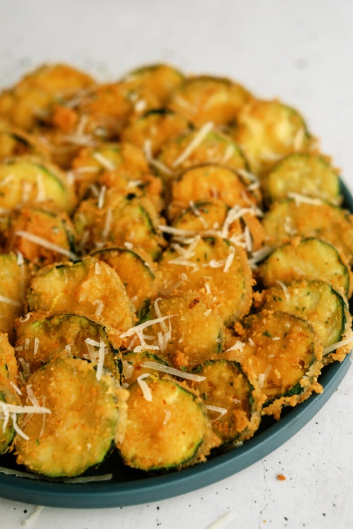 Easy Crispy Fried Zucchini - Lauren's Latest