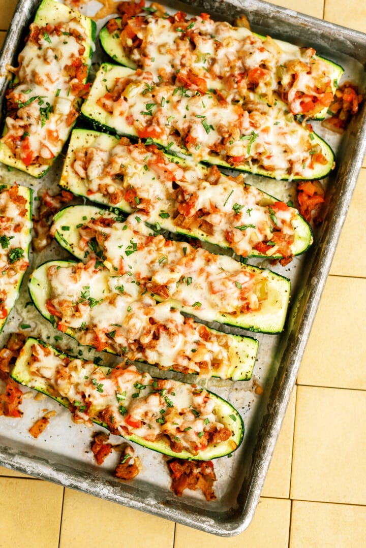 Stuffed Zucchini Boats Laurens Latest 6963