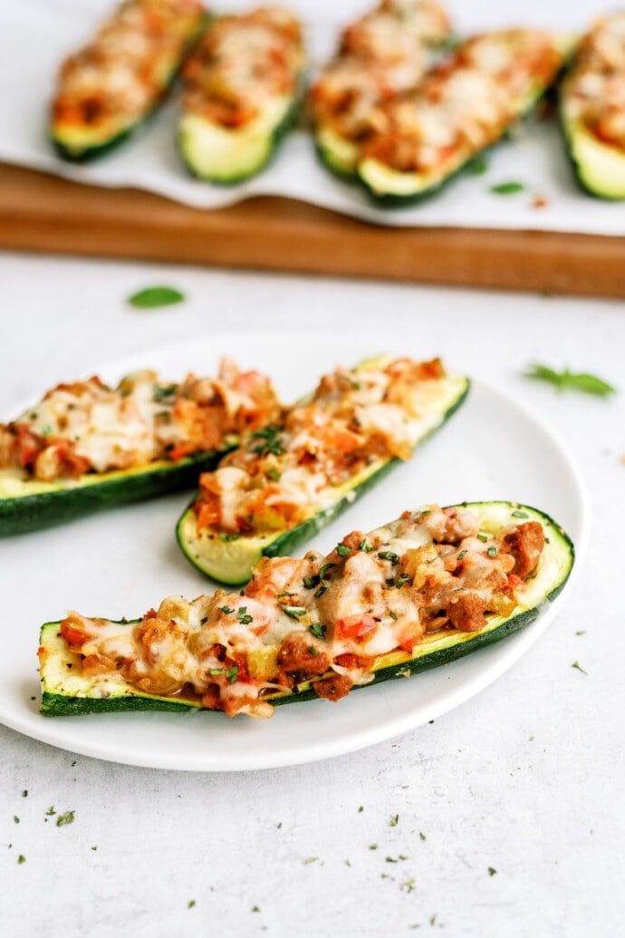 Stuffed Zucchini Boats Laurens Latest 6765